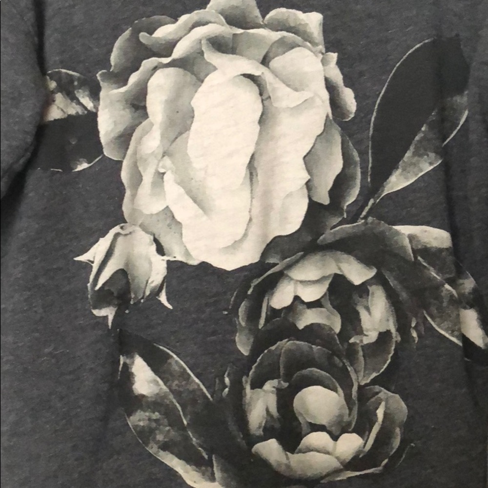J Crew Exploding Floral Sweatshirt - Picture 6 of 8